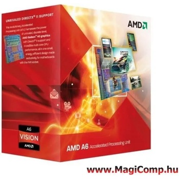 AMD A6-3500 3-Core 2.1GHz FM1