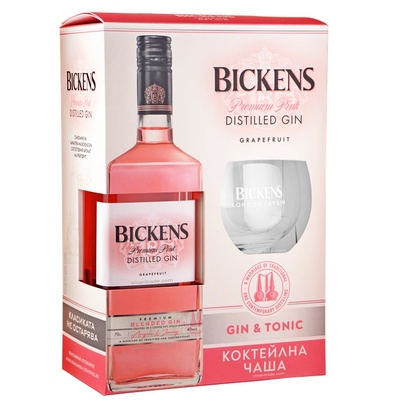 Bickens Бикенс Розов с чаша