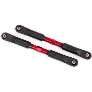 Traxxas биела 120mm алуминиева червено анодизирана (2)