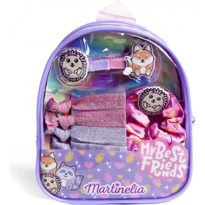 Aquarius Cosmetic Комплект аксесоари за коса, Martinelia, Моите най-добри приятели, 8 части (MA80082C)