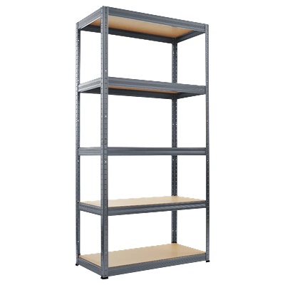 Carmen Метален стелаж Carmen Star (180x75x35cm) - Сив (3580505_2)