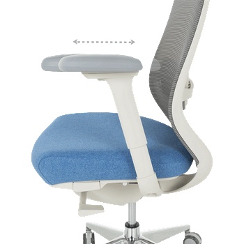 Bittel Ергономичен стол gland - син-сив (3520594)