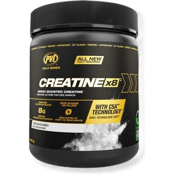 Image 1 of PVL / Pure Vita Labs Creatine X8 | with BCAA [249 грама] Неовкусен