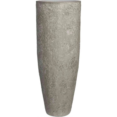 Pottery Pots Květináč Dax bílá s vysokým leskem 97 cm