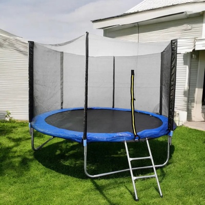 Ucamp БАТУТ ТРАМПЛИН Ф244x205cm С ВЪНШНА МРЕЖА ucamp hd-8527 (8939973099150)
