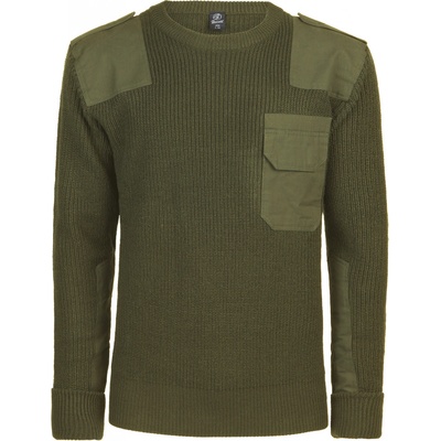 Brandit svetr BW pullover olivová – Zboží Dáma
