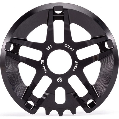Éclat Prevodník BMX ÉCLAT ABYSS GUARD - Čierna, 25T