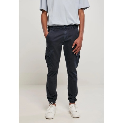 Urban Classics Мъжки карго панталони в тъмносиньо Washed Cargo Twill Jogging PantsUB-TB1435-01641 - Тъмносин, размер 31