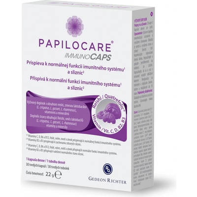 Papilocare Immunocaps 30 kapslí