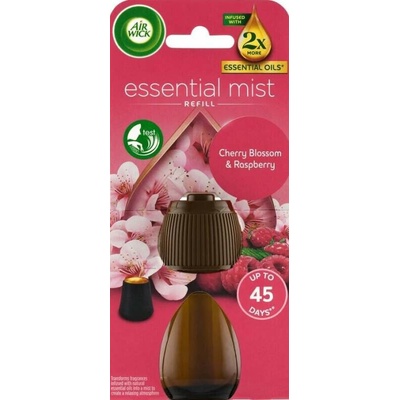 Air Wick Essential Mist Cherry Blossom & Raspberry náplň do aroma difuzérů 20 ml