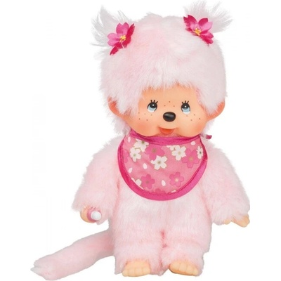 Sekiguchi Monchhichi mončičák Cherry růžova holčička 20cm 242894