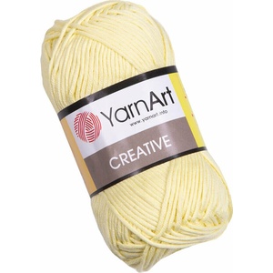 YARNART Creative 224 Light Yellow Плетива прежда (Creative 224)
