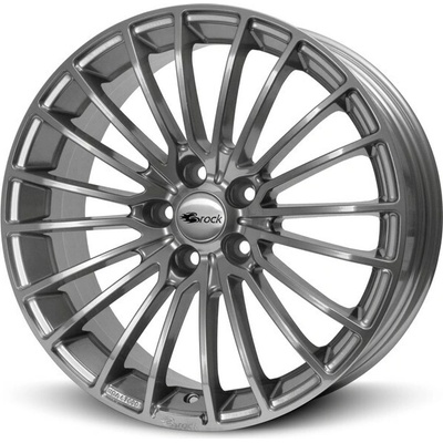 BROCK B24 8x18 5x112 ET48 chrome silver polished