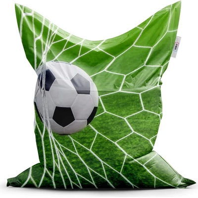 Sablio Sedací vak Futbalová lopta v bráne 200x140 cm
