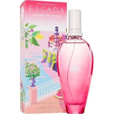 Escada Escaping with Sorbetto Rosso toaletní voda dámská 100 ml
