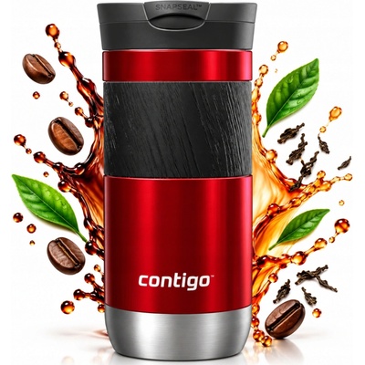 Contigo Termohrnek Byron 2.0 470 ml červený lesk