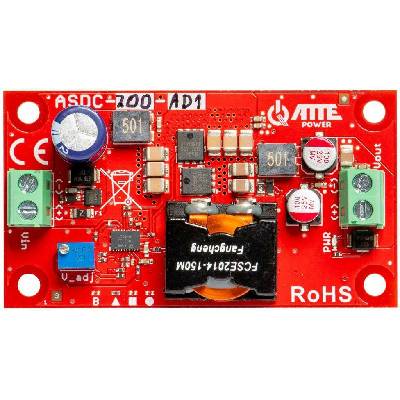 Měnič s regulací napětí 5...24V 200W ATTE ASDC-200-AD1-OF