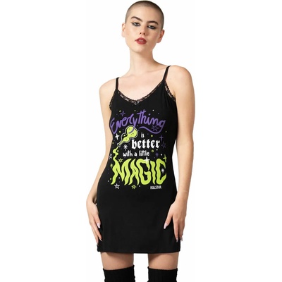 KILLSTAR дамски нощница (пижама) KILLSTAR - Magic Night Cami - Черен - KSRA005987