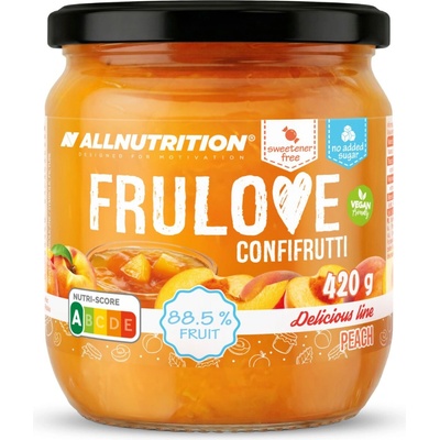 Allnutrition FRULOVE Broskyňový džem 420 g