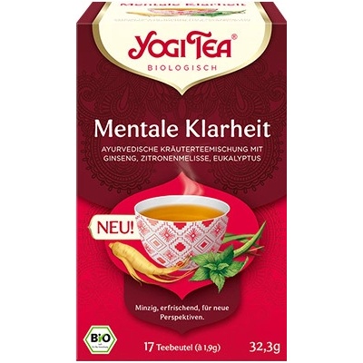 YOGI TEA BIO Mentálna jasnozrivosť 17 n.s.
