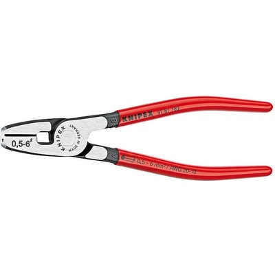 KNIPEX Lisovací kleště pro koncové objímky 180 mm 97 81 180