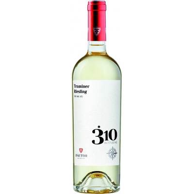 Fautor 310 Altitude Traminer a Riesling Suché bílé 2022 13,5% 0,75 l (holá láhev)