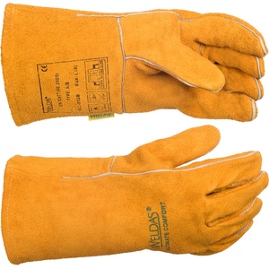 Weldas Ръкавици за заваряване WELDAS 10-2101GB Golden Brown, памучна подплата (10-2101 GB)
