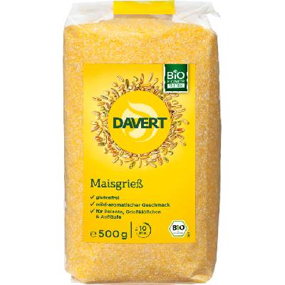 Davert Био царевичен грис полента - 500 г