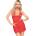 Penthouse Еротичен комплект "ph bedtime story red" 2 части