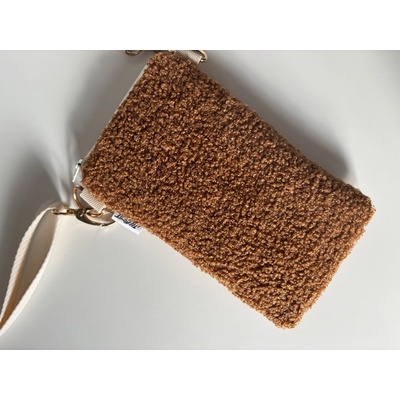 Teddy crossbody na mobil Hnědá