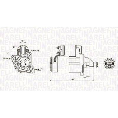 Startér MAGNETI MARELLI 063721096010