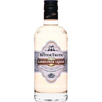 The Bitter Truth Elderflower 22% 0,5 l (čistá fľaša)