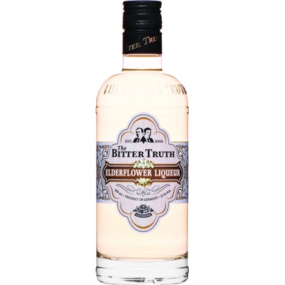 The Bitter Truth Elderflower 22% 0,5 l (čistá fľaša)