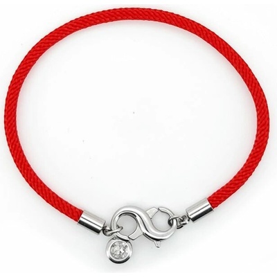 Swarovski e. dámsky červený náramok Infinity Red seb6036