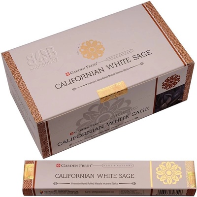 Garden Fresh Californian White Sage indické vonné tyčinky BOX 12 x 15 g – Zboží Dáma