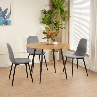 ЕВРОМАР Кръгла трапезна маса liam (100.001.0201)