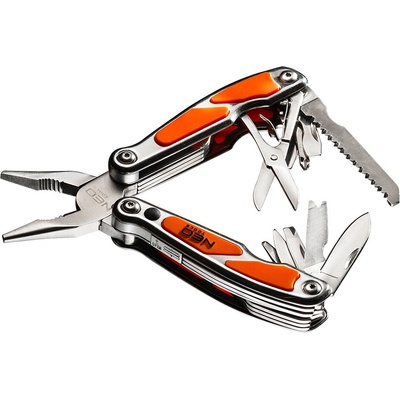 NEO TOOLS Multifunkčné náradie, 12 prvkov, s LED 01-026