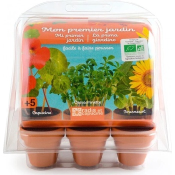 Image 1 of Radis et Capucine Мини оранжерия - Моята първа градина (000738)