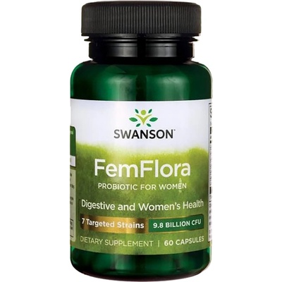 Swanson FemFlora Feminine Probiotic Formula 9.8 Billion CFU [60 капсули]