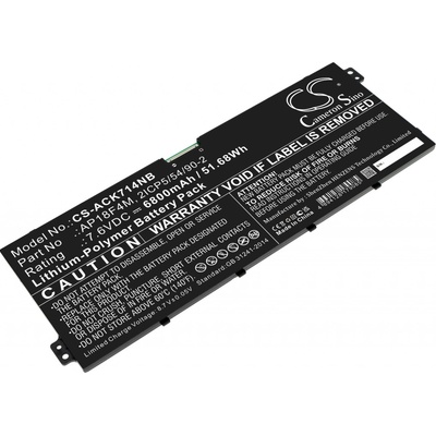 Cameron Sino CS-ACK714NB 6800 mAh batéria - neoriginálna