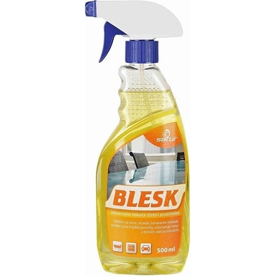 Satur Blesk s rozprašovačem na okna a autoskla 500 ml