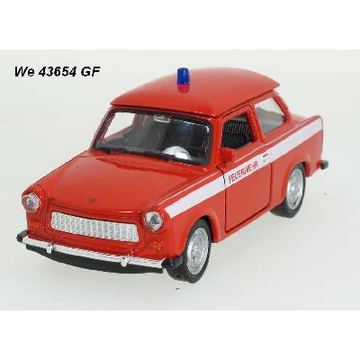 Welly Trabant 601 Feuerwehr code 43654GF modely aut 1:34