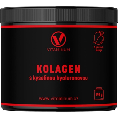 Vitaminum Kolagen s kyselinou hyaluronovou mango 195 g