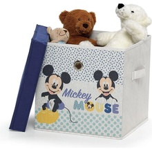 Domopak textilný box s víkem Disney Mickey 30 x 30 x 30 cm