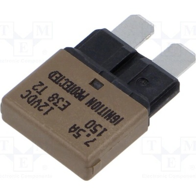 GLOSO 84123 Pojistka: tepelná; automobilová; 7,5A; 12VDC; 20,5mm; E38