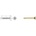 Uncanny Brand Wood insert galvanized yellow full thread 4.5*25mm
