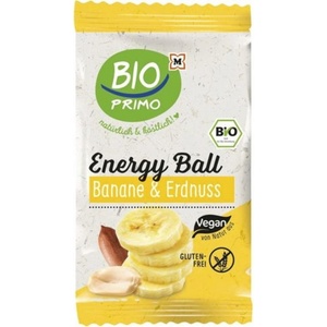 BIO PRIMO Био енергийна топка - Банан и фъстък - 30 г