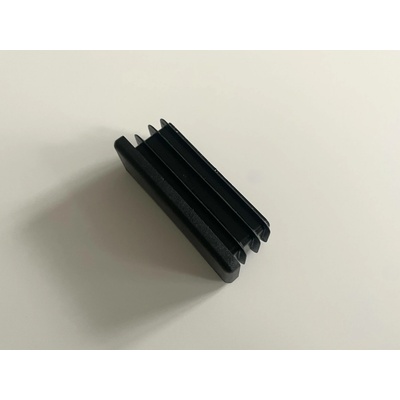 Zátka černá pro profily 60x20 mm