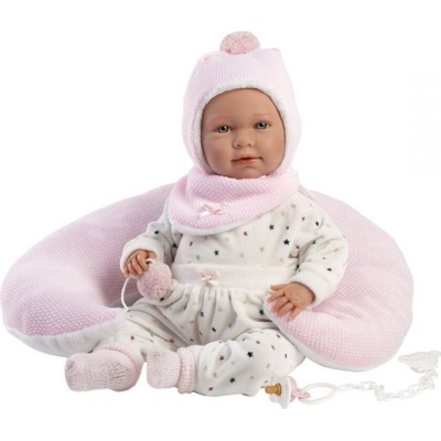 Llorens 17402 Mimi 42 cm s croissantovým polštářkem