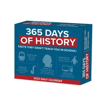 Willow Creek Press Calendars 365 Days of History 2026 5.4 X 6.2 Box Calendar